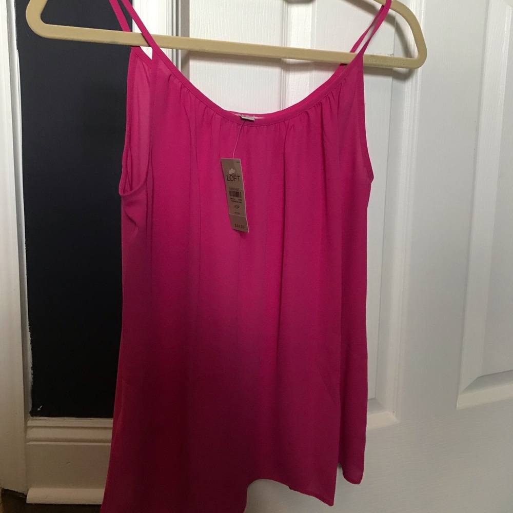 Brand new bright pink tank